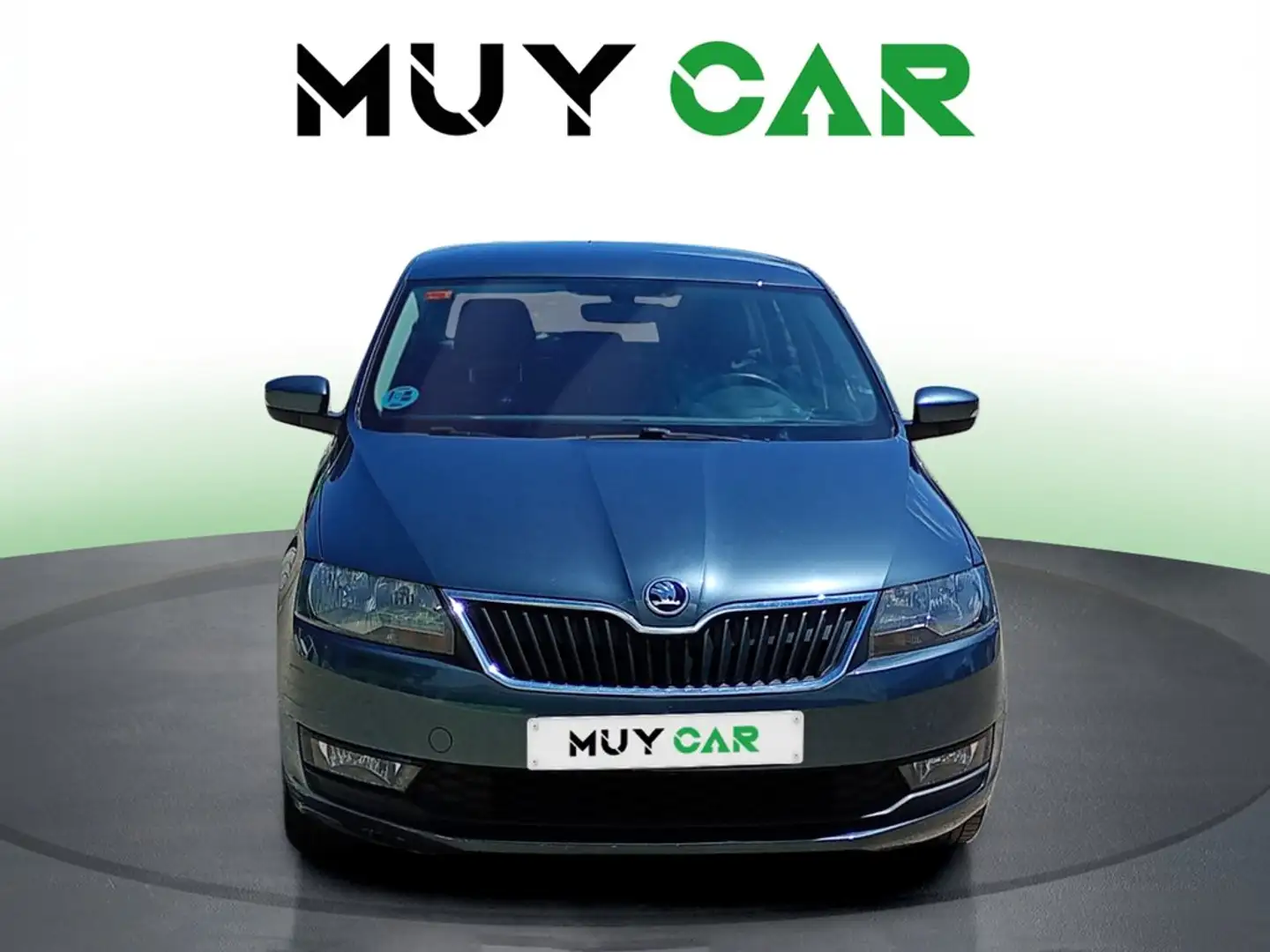 Skoda Rapid/Spaceback 1.4 TSI Ambition DSG Gris - 2