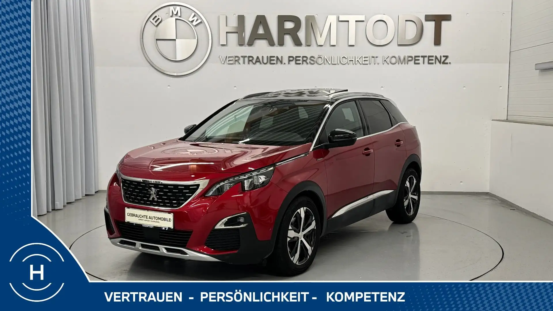 Peugeot 3008 1,6 BlueHDi 120 *GT-Line* Rot - 1