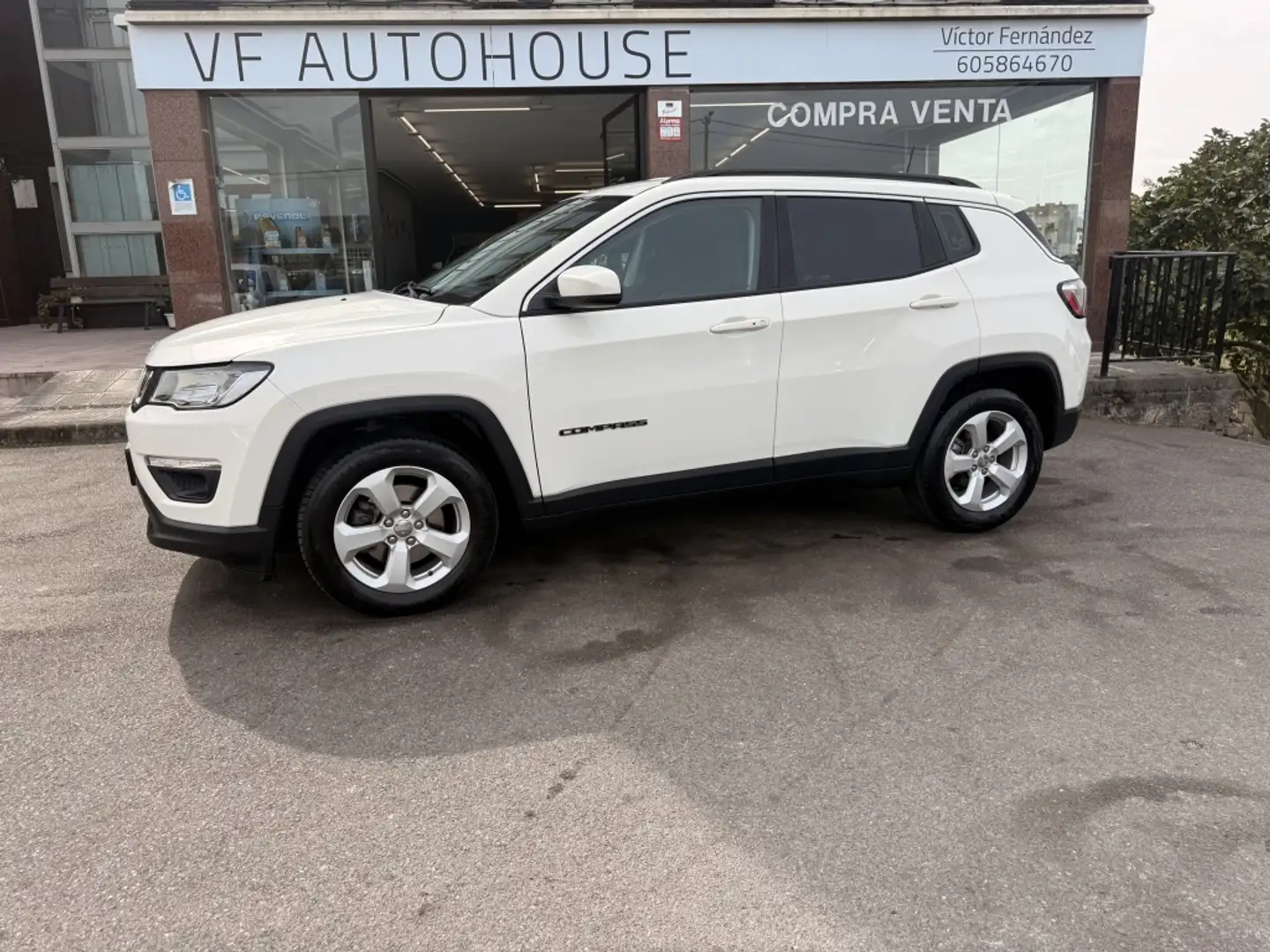 Jeep Compass 1.4 Multiair Longitude 4x2 103kW Blanco - 1