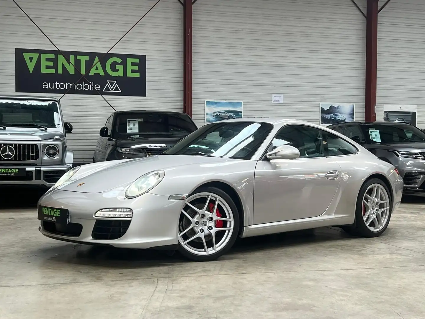 Porsche 911 carrera s 3.8l bv6 385 ch Argent - 1