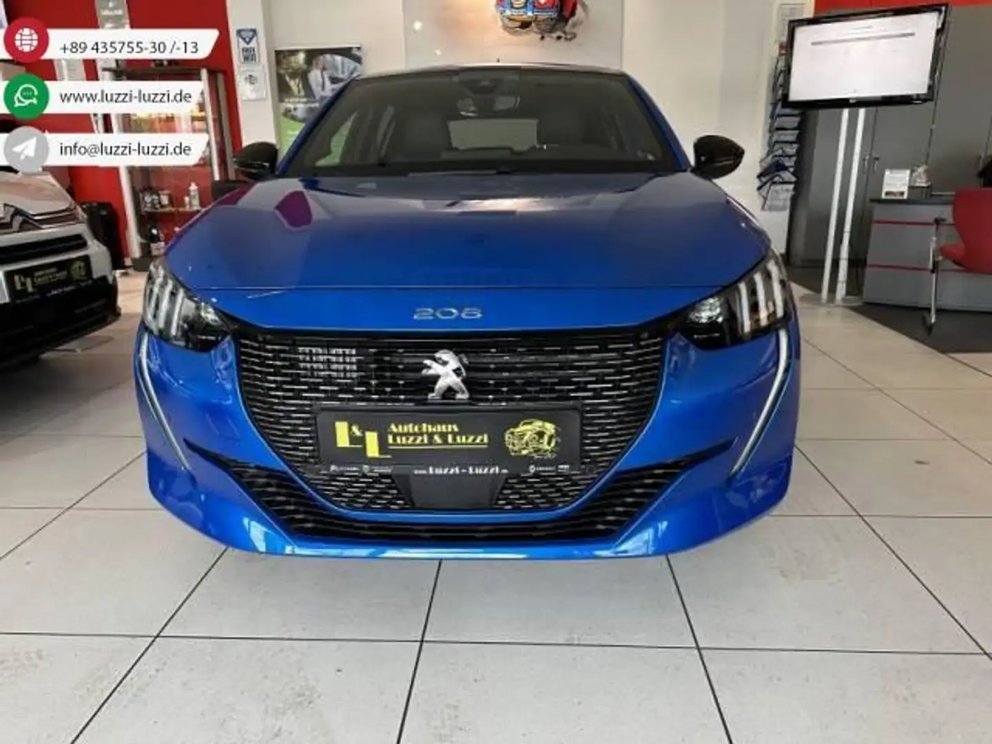 Peugeot 208 GT Pure Tech 100 Blau - 1