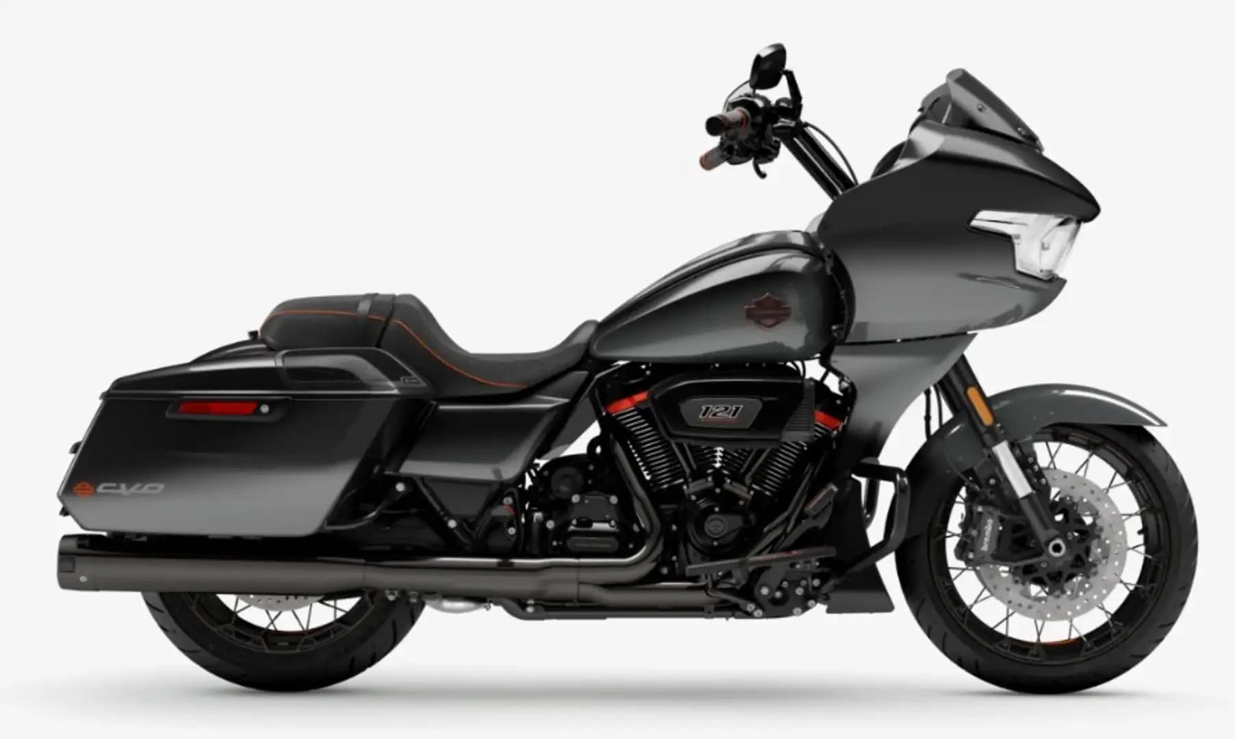 Harley-Davidson Road Glide FLTRXSE CVO 121 Zwart - 1