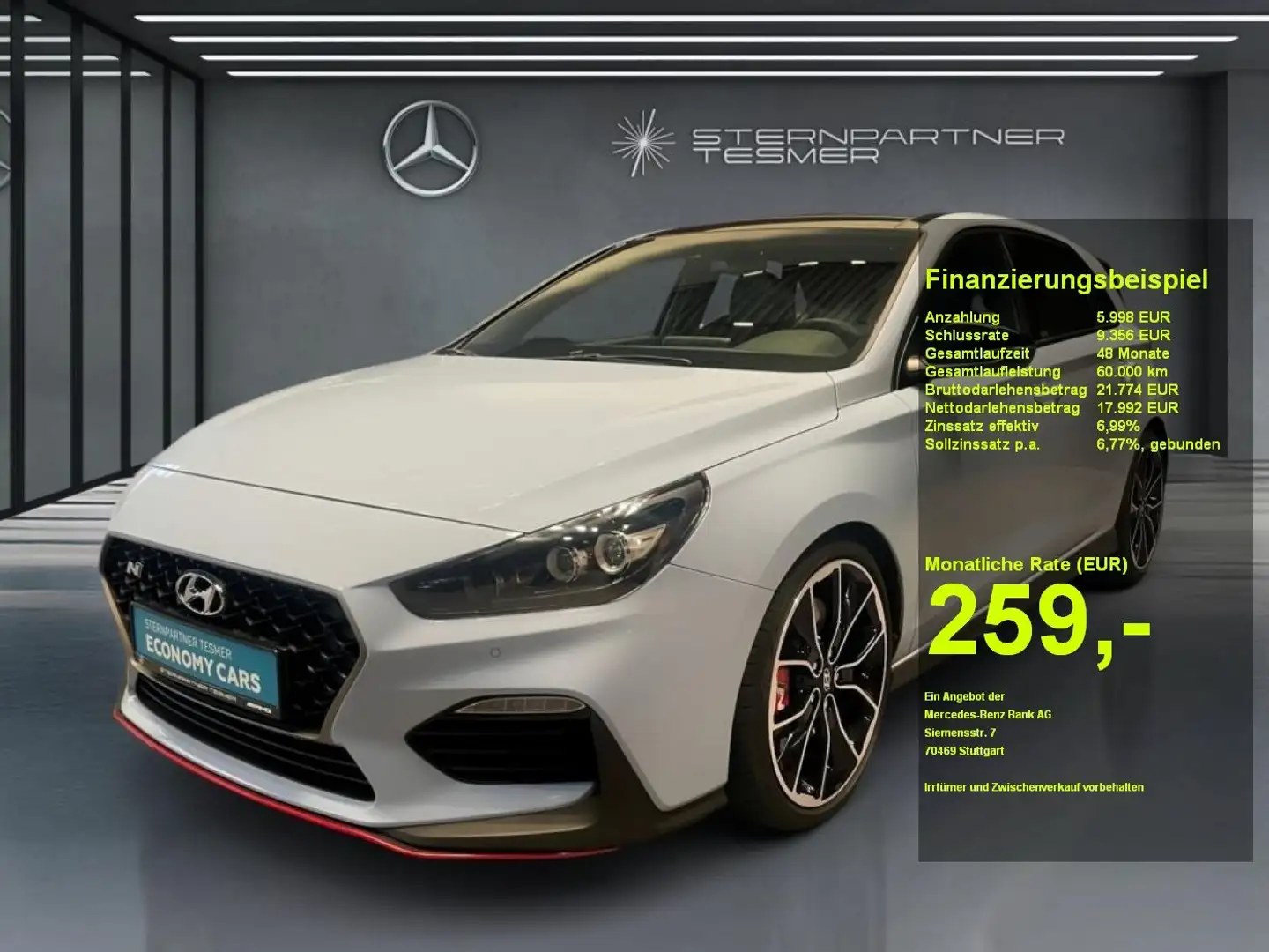 Hyundai i30 N Performance Memory+DAB+CarPlay+KAMERA+PANO Blau - 1