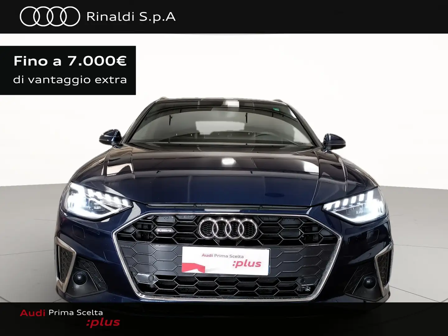 Audi A4 avant 40 2.0 tdi mhev s line edition quattro 204cv Bleu - 2