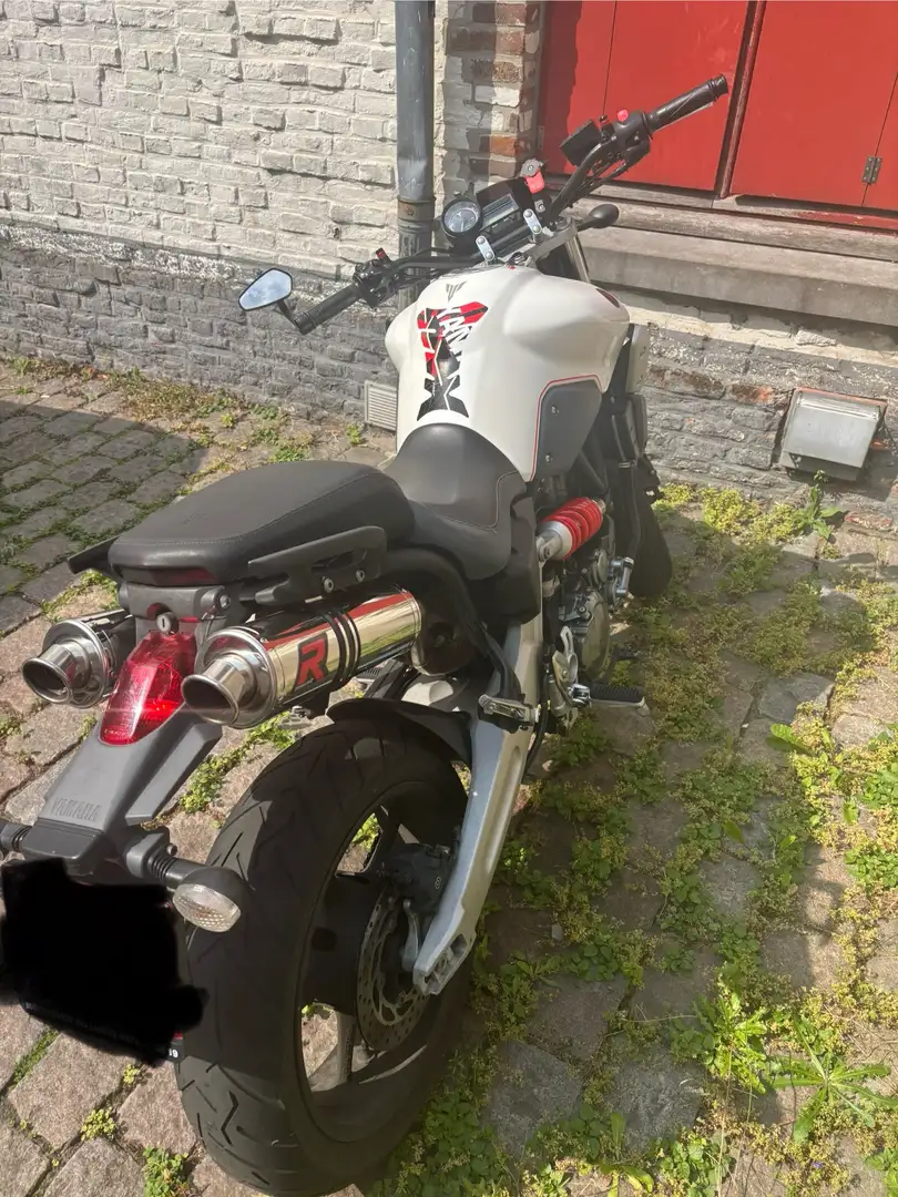 Yamaha MT-03 geleverd met originele uitlaat en spiegels erbij Biały - 2