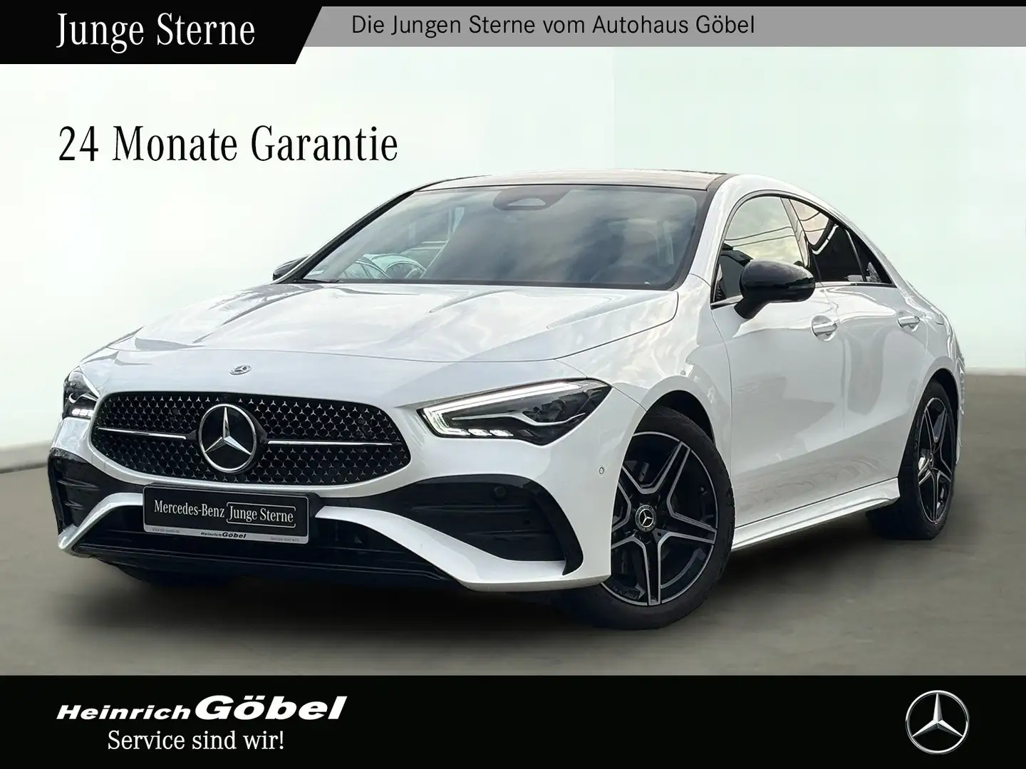 Mercedes-Benz CLA 200 AMG*PANO*DISTRONIC*360°KAMERA*AMBIENTEBE Weiß - 1