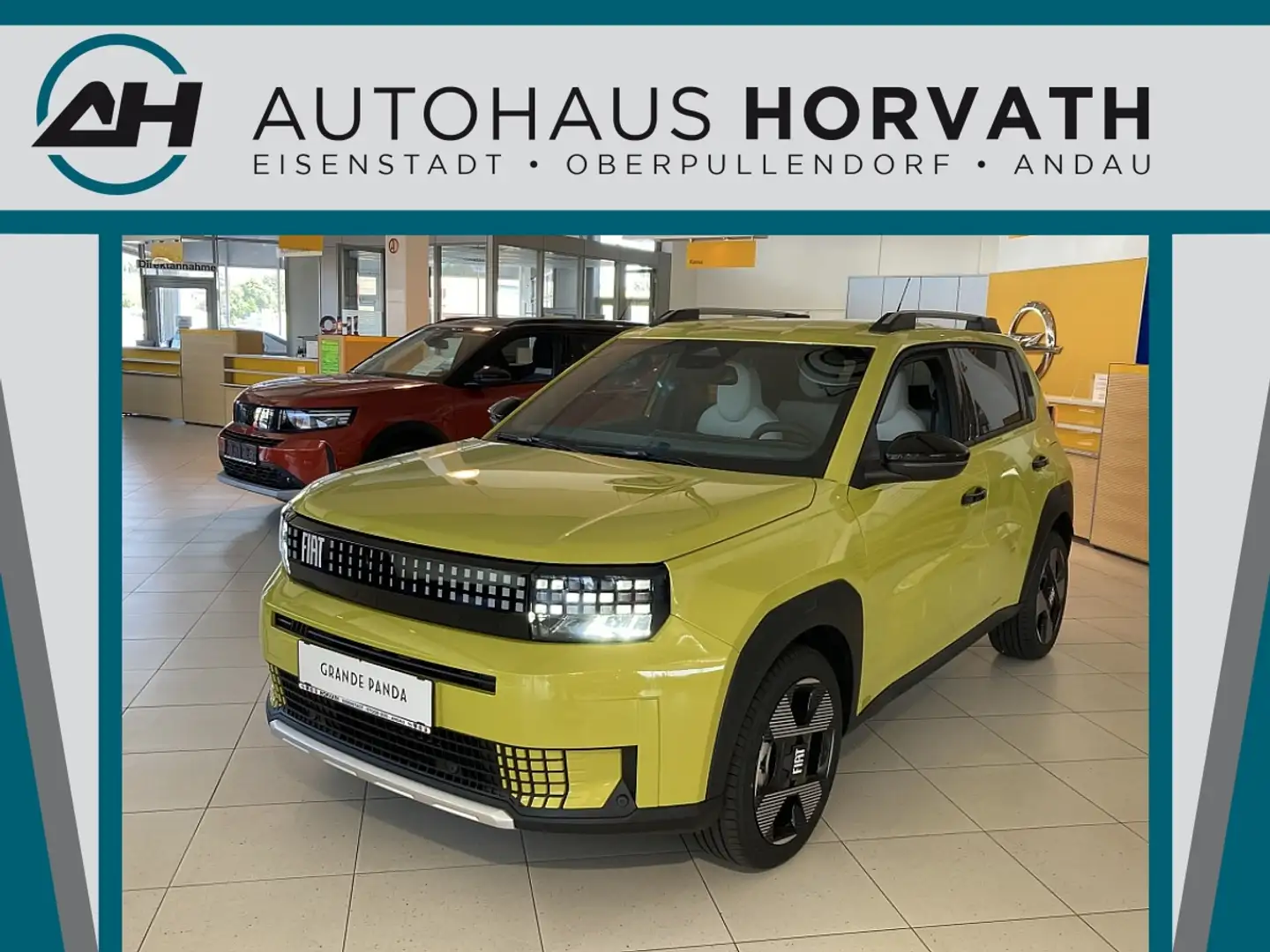 Fiat Grande Panda Elektro 44kWh La Prima Jaune - 1