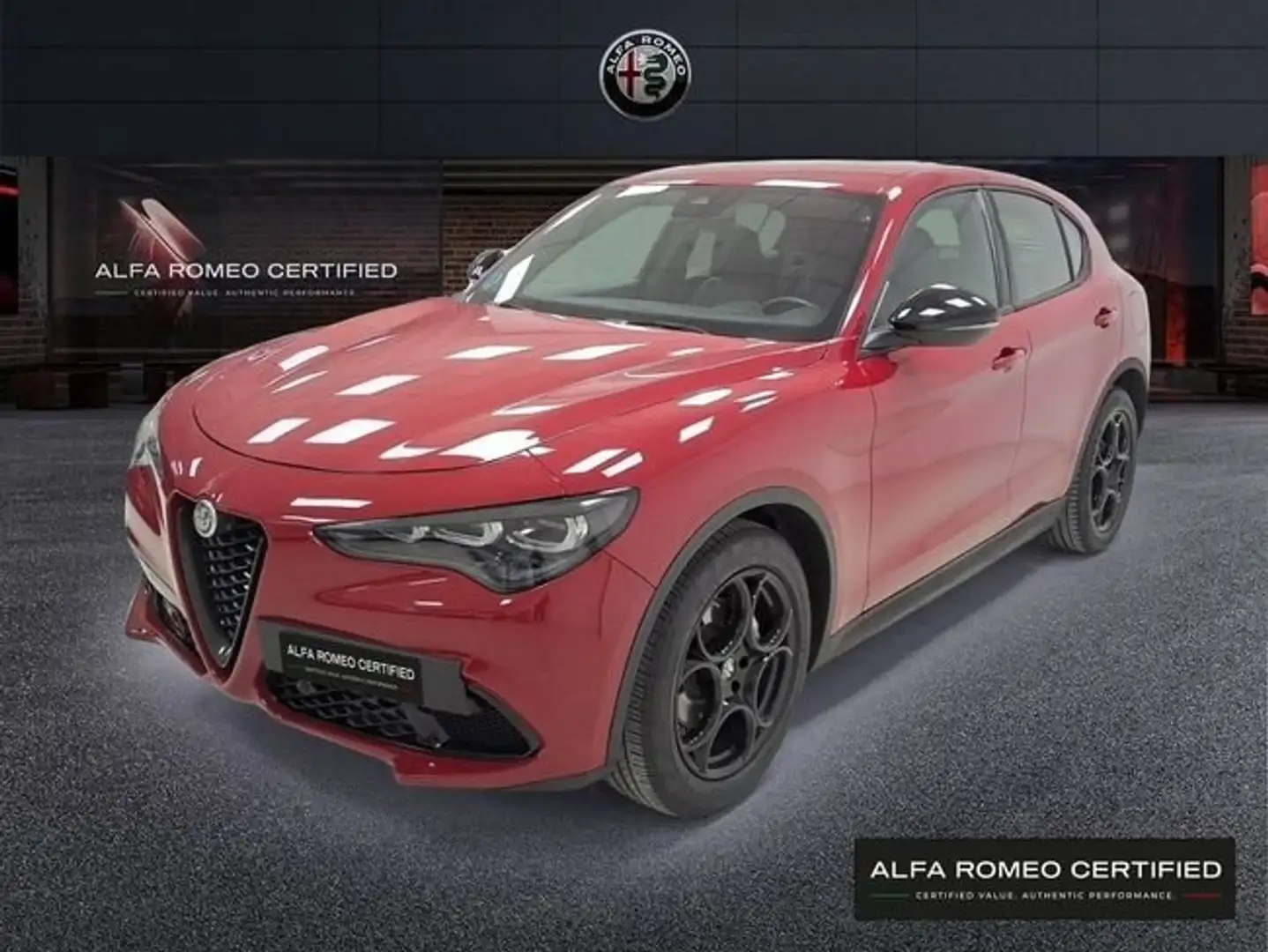 Alfa Romeo Stelvio 2.2 Diesel 118kW (160CV)  RWD Sprint Rojo - 1