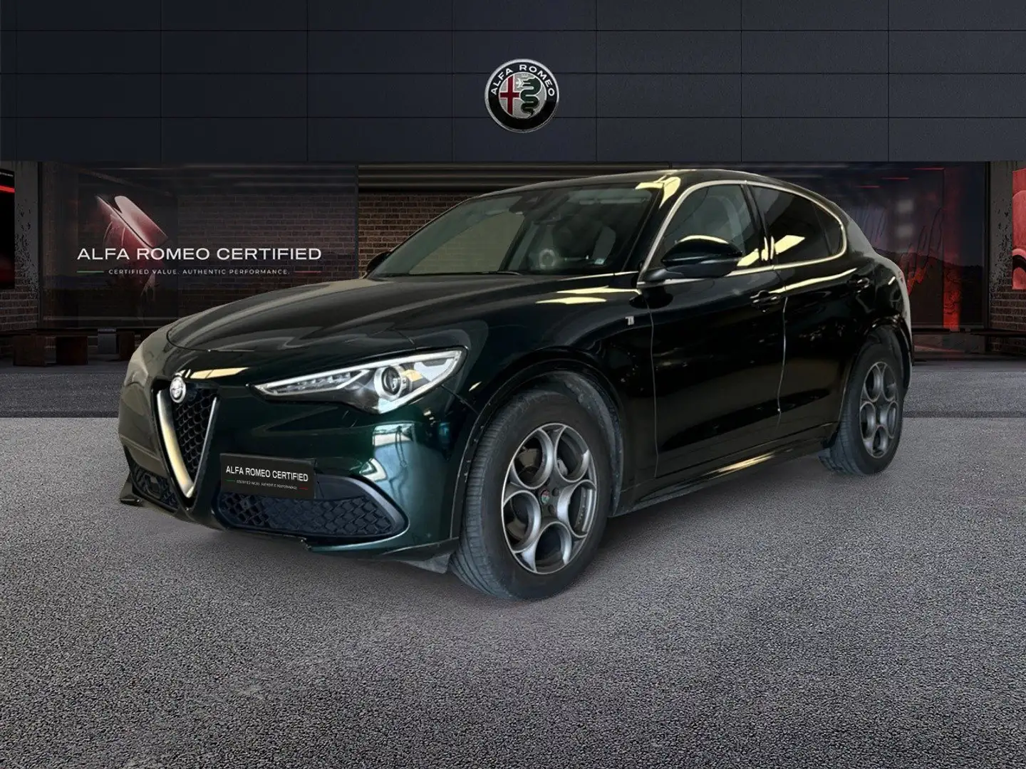 Alfa Romeo Stelvio 2.2 Turbo Diesel 190CV Ti AT8 Q4 Verde - 1