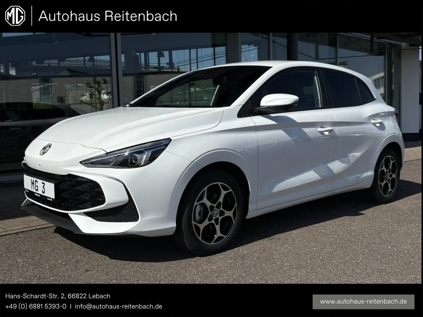 MG MG3 MG3 HYBRID+ LUX 360°+NAVI+SHZ+ACC+LKA+LED+TZ Blanco - 1