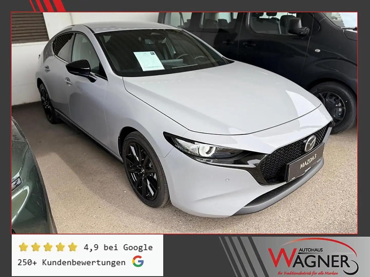 Mazda 3 Mazda 3 e-Skyactiv-G140 Homura Plus Grau - 1