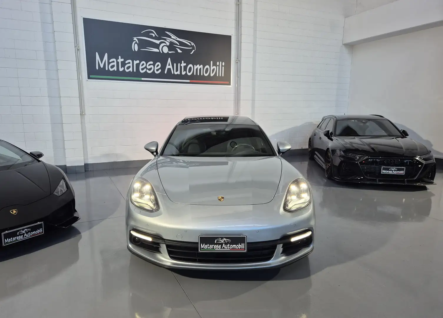 Porsche Panamera 4.0 V8 421cv Tetto PASM FullLed Radar GARANZIA Argento - 2