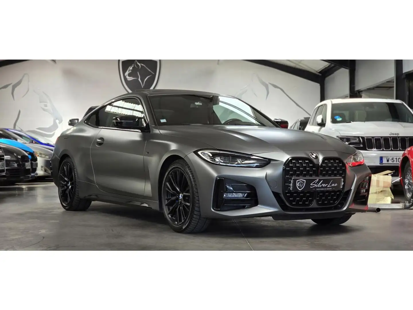 BMW 420 420I 184 COUPE M SPORT G22 / COVERING COMPLET DE Q Gris - 1