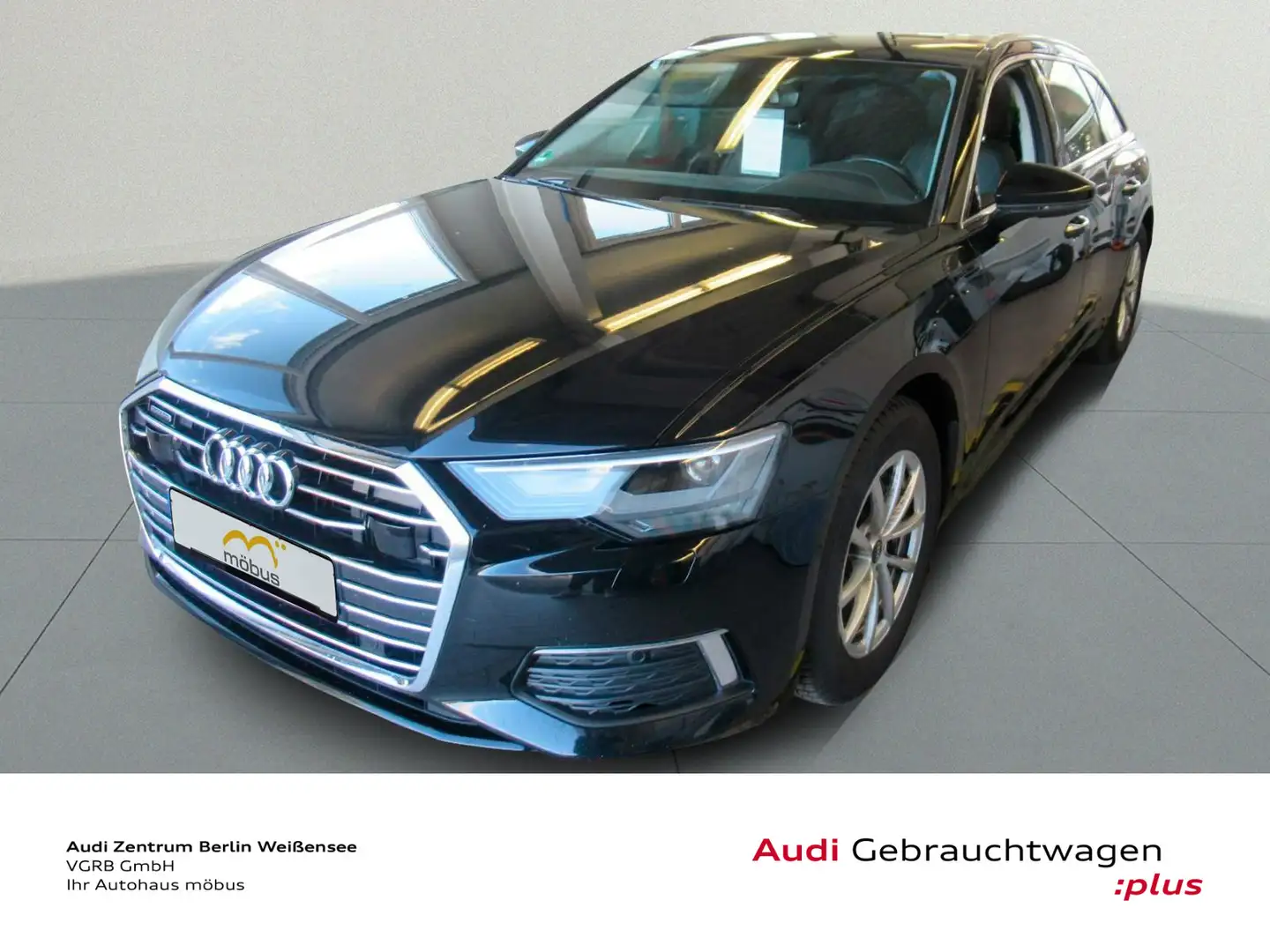 Audi A6 45 TDI S-TRO*QUA*ACC*AHK*NAVI*RFK*APP** Schwarz - 2