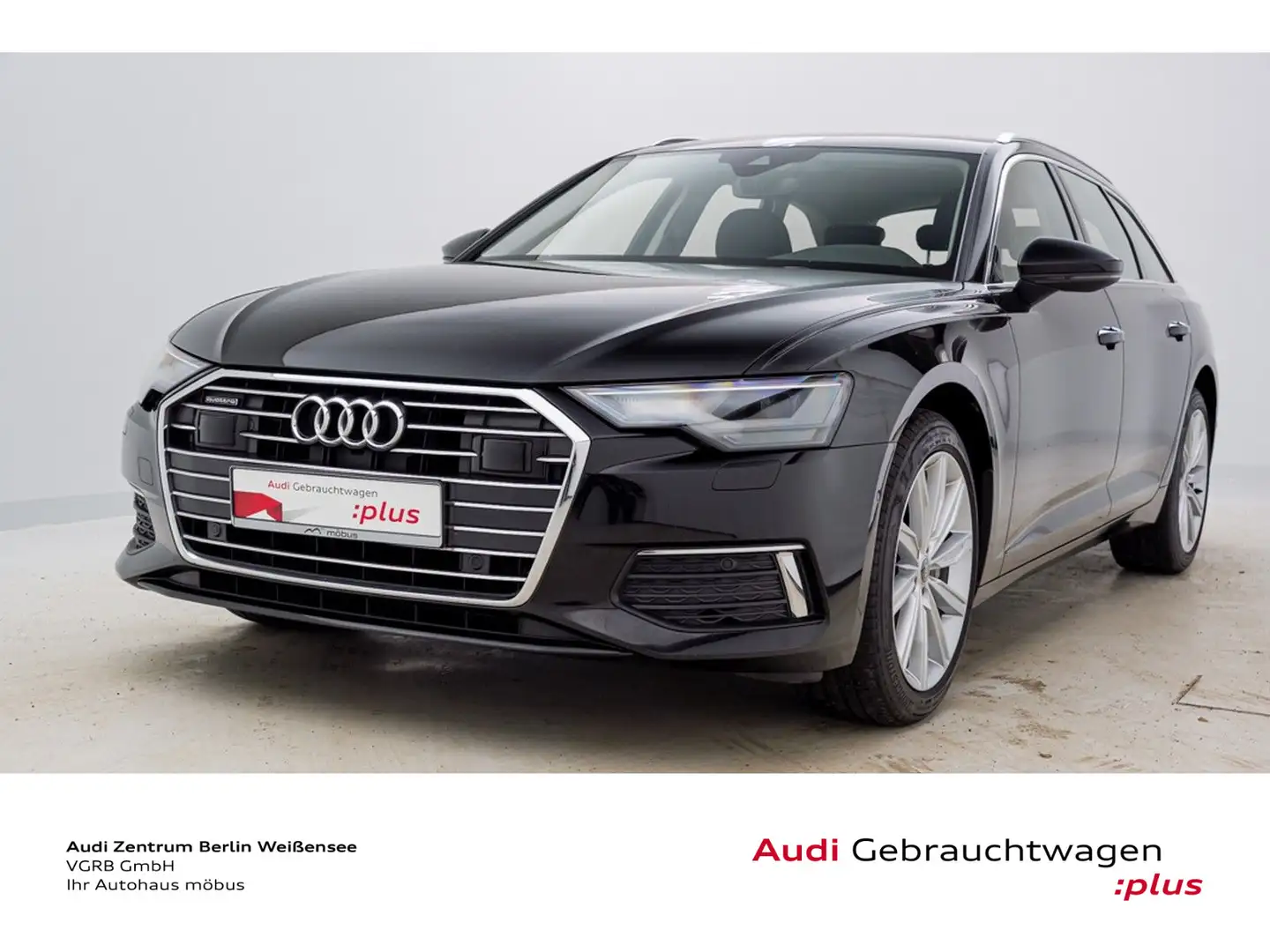 Audi A6 45 TDI S-TRO*QUA*ACC*AHK*NAVI*RFK*APP** Schwarz - 2