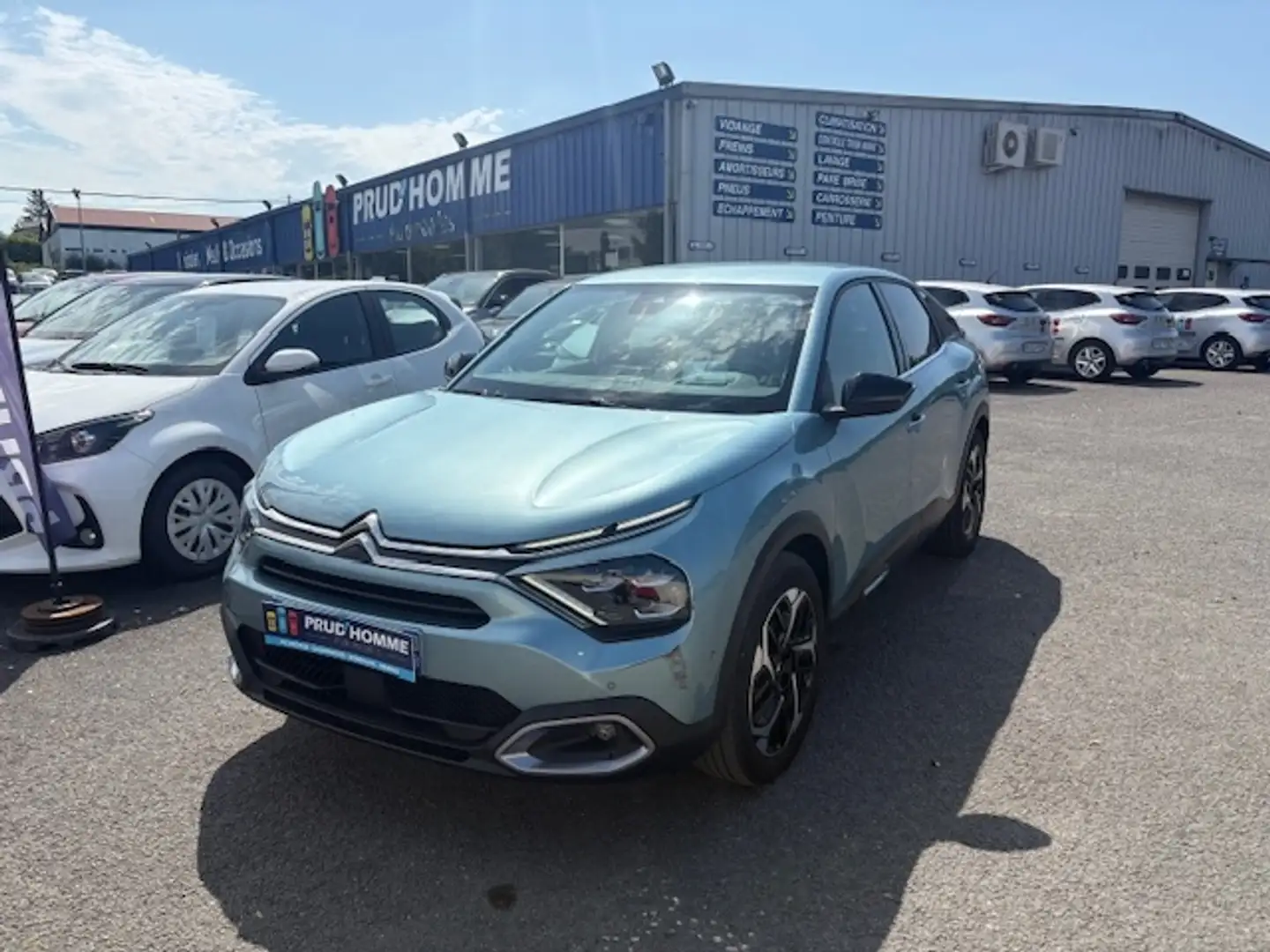 Citroen C4 1.2 PURETECH 130CH SHINE EAT8 Vert - 1