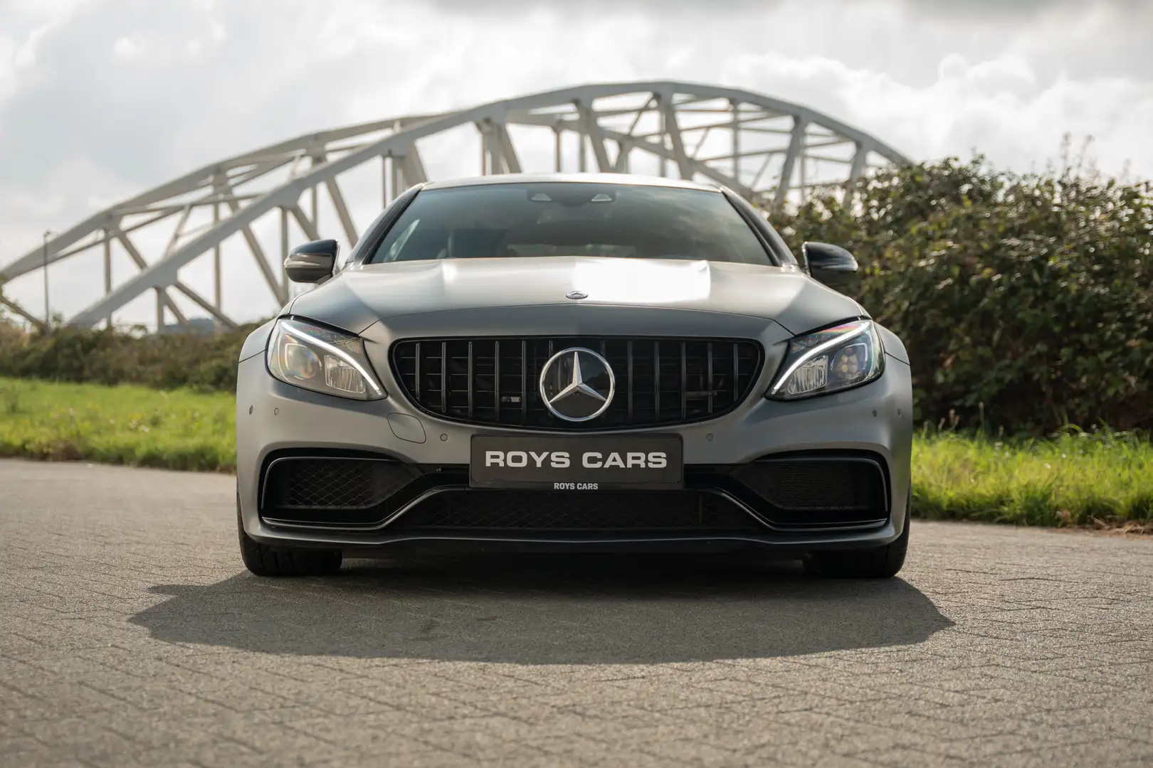 Mercedes-Benz C 63 AMG C 63 Coupe S AMG Designo Magno Gey - PRE OPF Gris - 2