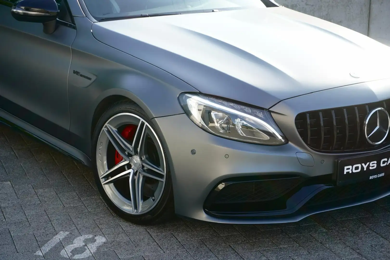 Mercedes-Benz C 63 AMG C 63 Coupe S AMG Designo Magno Gey - PRE OPF Szary - 2