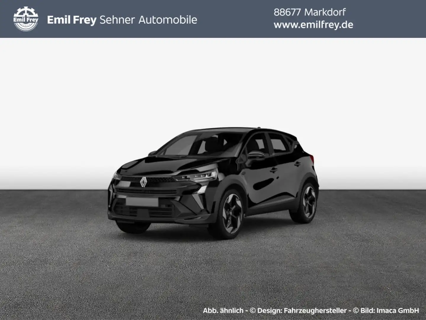 Renault Captur Full Hybrid E-TECH 160 TECHNO 80 kW, 5-türi Schwarz - 1