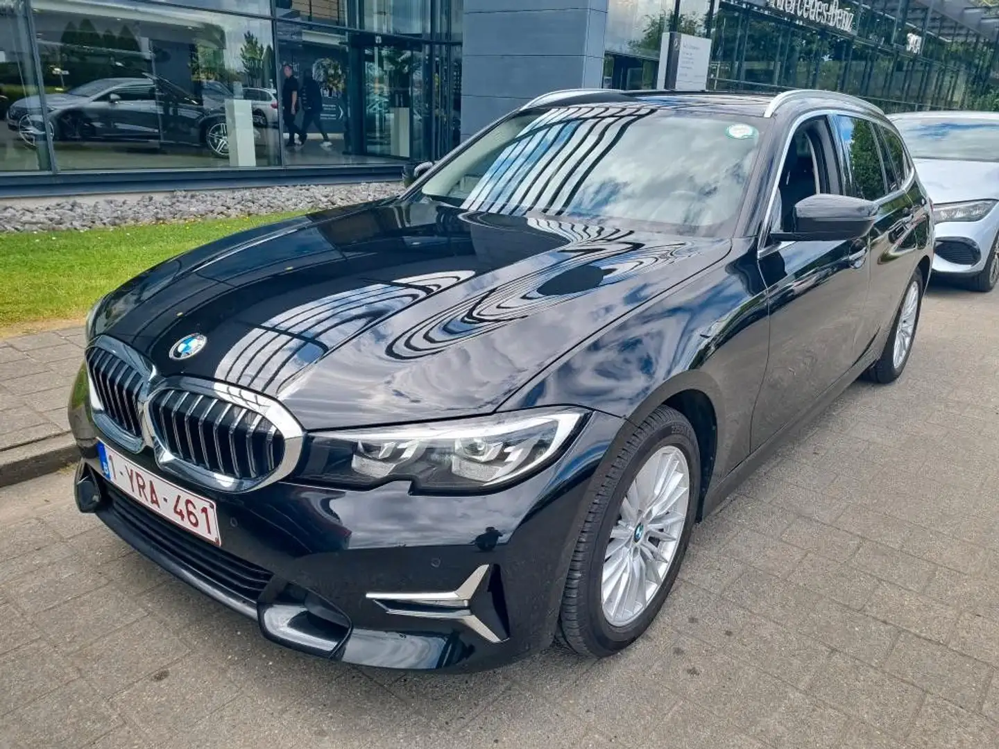 BMW 318 d Touring*LED*LEDER*Netto-12600€ Schwarz - 1
