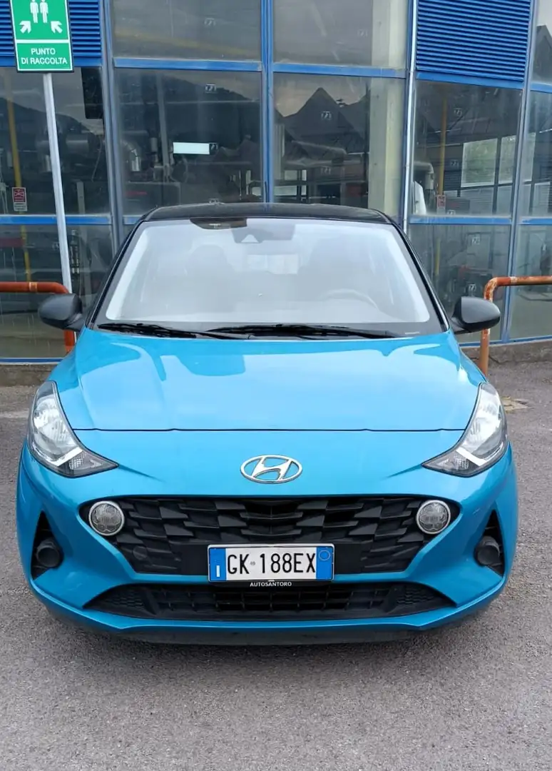Hyundai i10 i10 III 2020 1.0 mpi ecopack Advanced Blu/Azzurro - 2