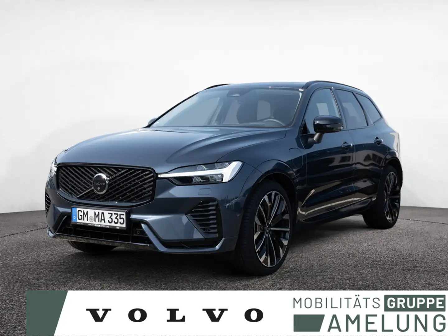 Volvo XC60 T8 AWD Ultra Dark Plug-In STANDHZ LED Blauw - 1