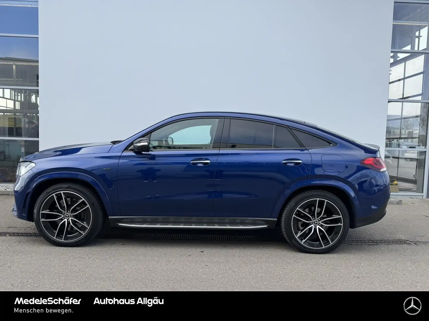 Mercedes-Benz GLE 350 GLE 350 de 4M Coupé AMG Night 22'' Air Dist AHK Blu/Azzurro - 2
