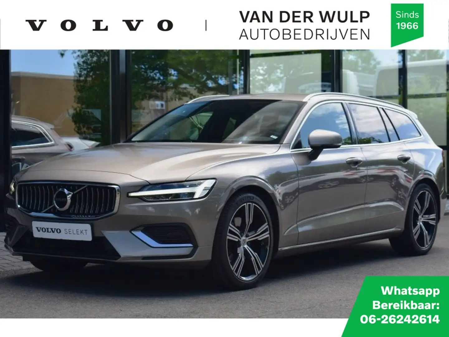 Volvo V60 T4 Polestar 210pk Inscription | Audio & Park Assis Grijs - 1