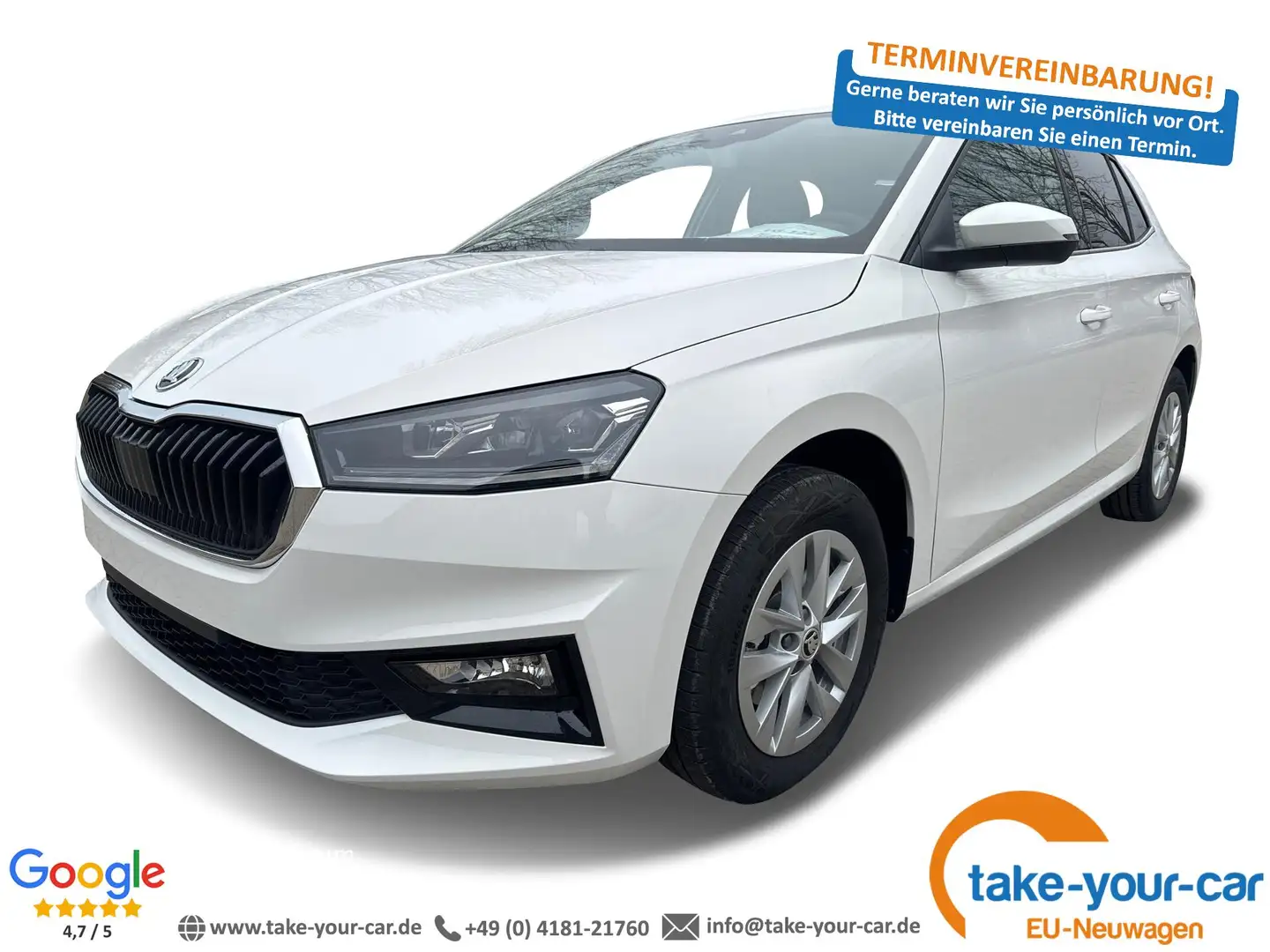 Skoda Fabia Drive 130 Plus KAMERA+KLIMA+LED+PDC 1.0 TSI 85 ... - 1