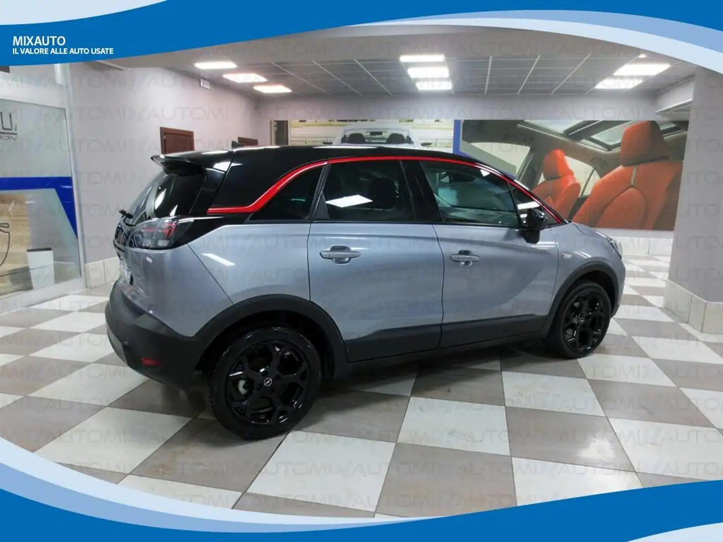 Opel Crossland 1.2 110cv GS Line EU6 Argento - 2