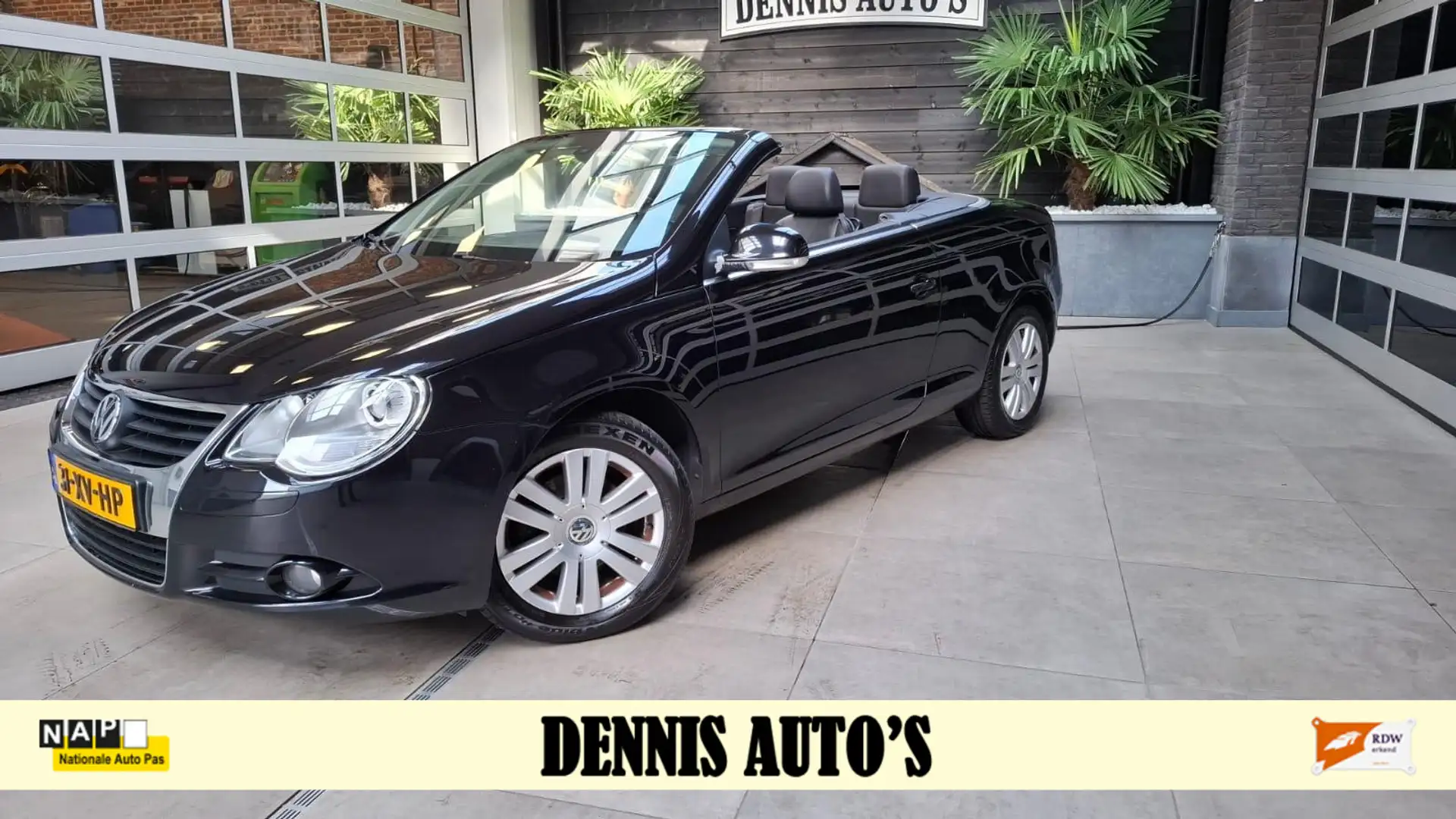 Volkswagen Eos 2.0-16v FSI Schwarz - 1