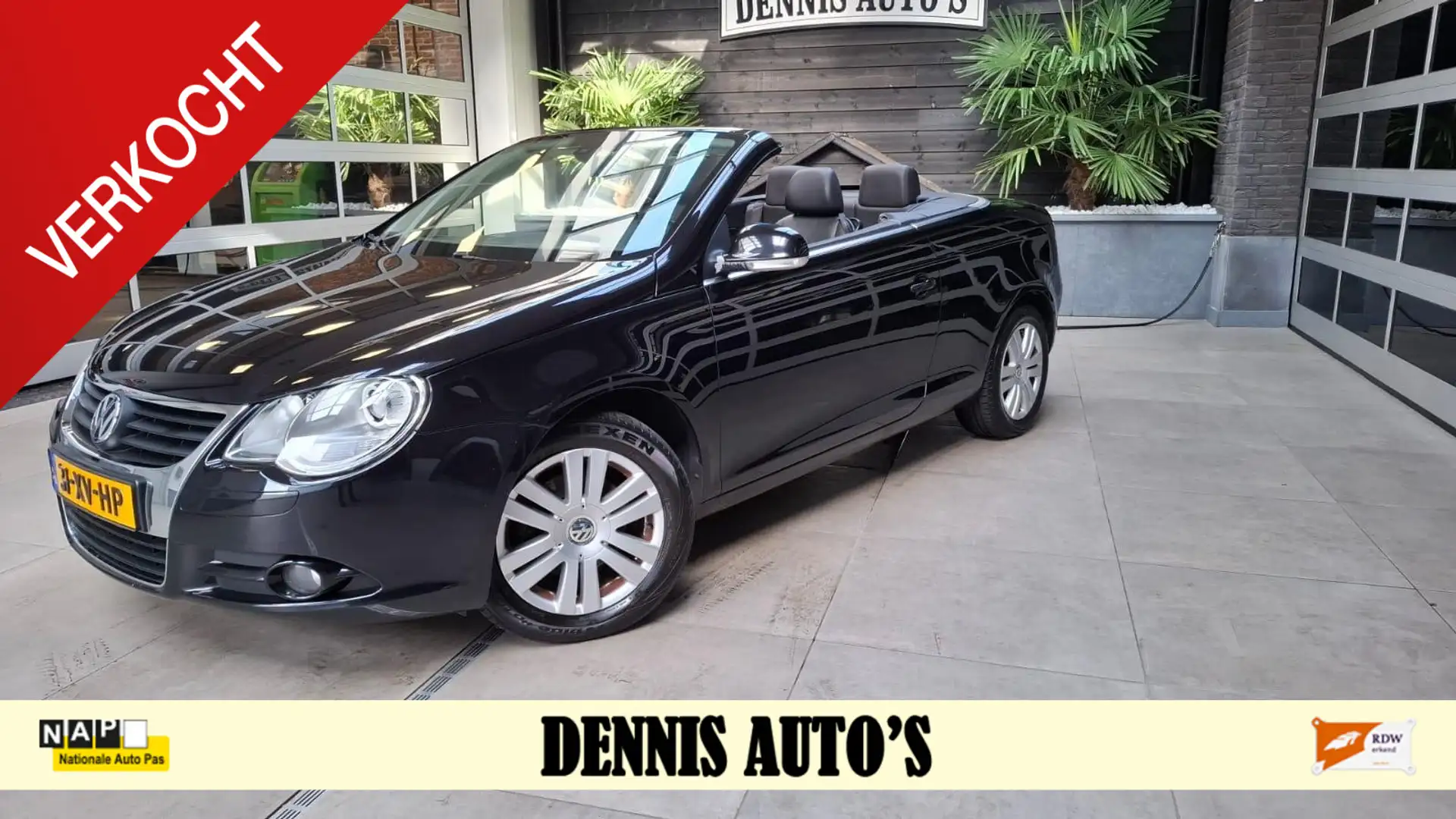 Volkswagen Eos 2.0-16v FSI Negro - 1