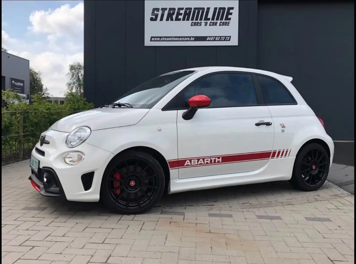 Abarth 595 Competizione Abarth 595 competizione 1.4 T-jet turbomotor 200pk Fehér - 1