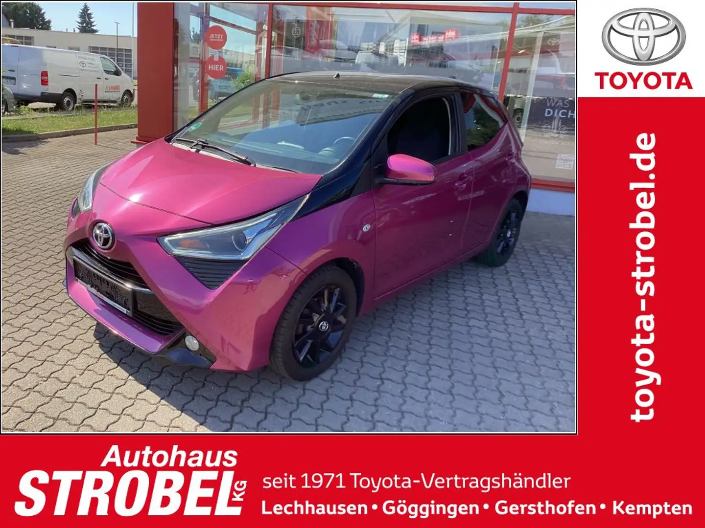 Toyota Aygo x-cite Violett - 1