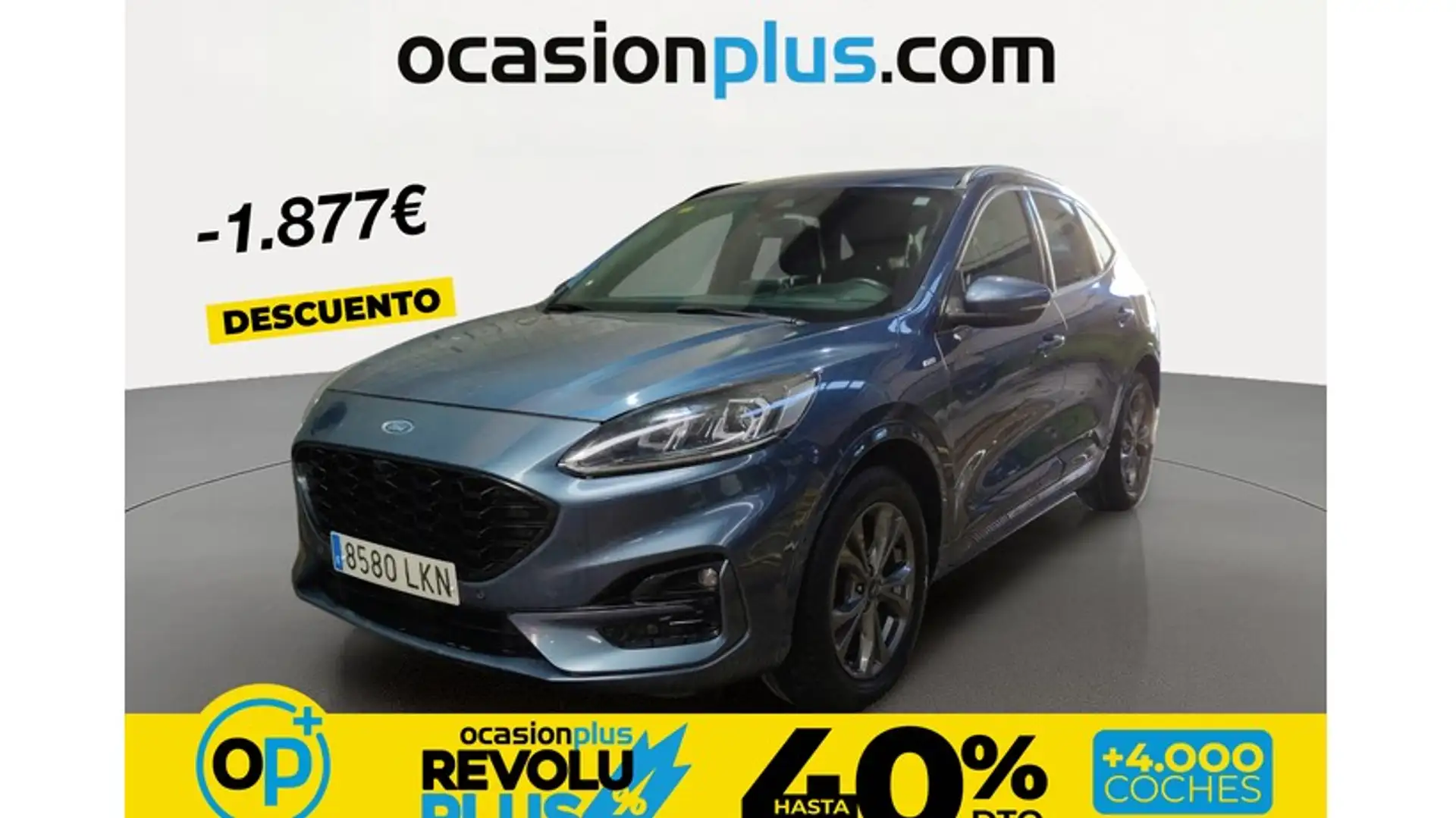 Ford Kuga 2.0 EcoBlue ST-Line X AWD 190 Aut. Blau - 1