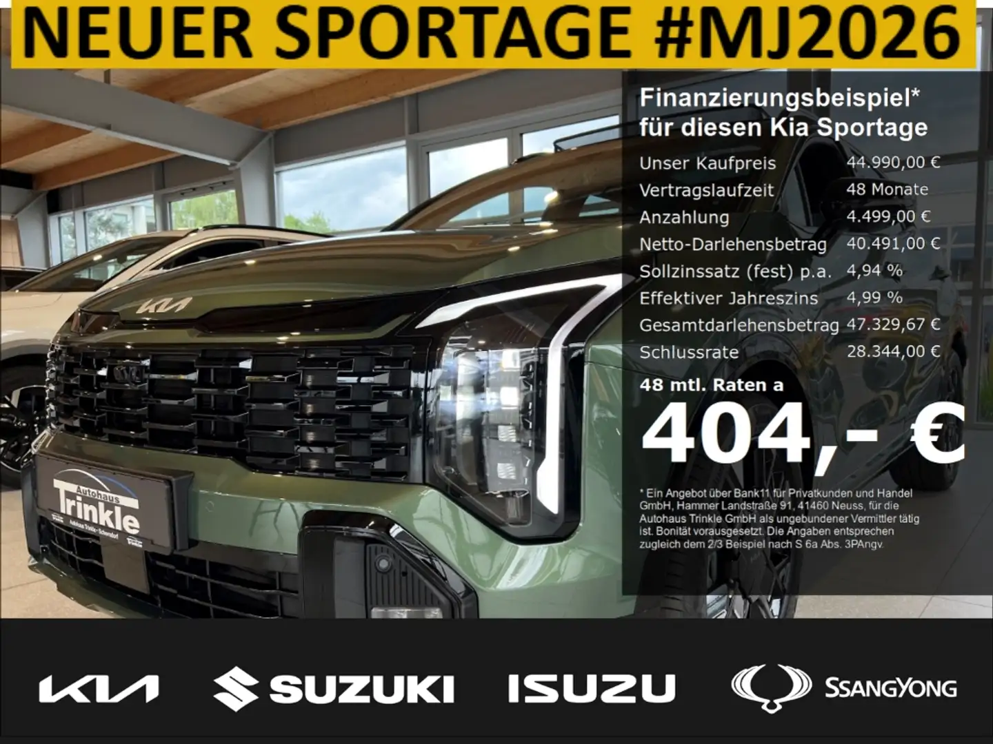 Kia Sportage MJ26NEU 180 PS DCT AWD GT-LINE DRIVE GD SOUND Pano Vert - 1