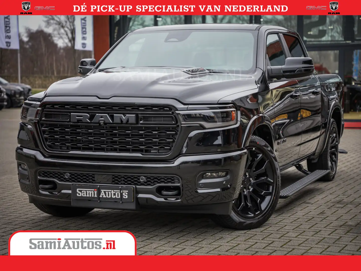 Dodge RAM 1500 Limited Night High Output 540HP 706Nm | Massa Zwart - 1