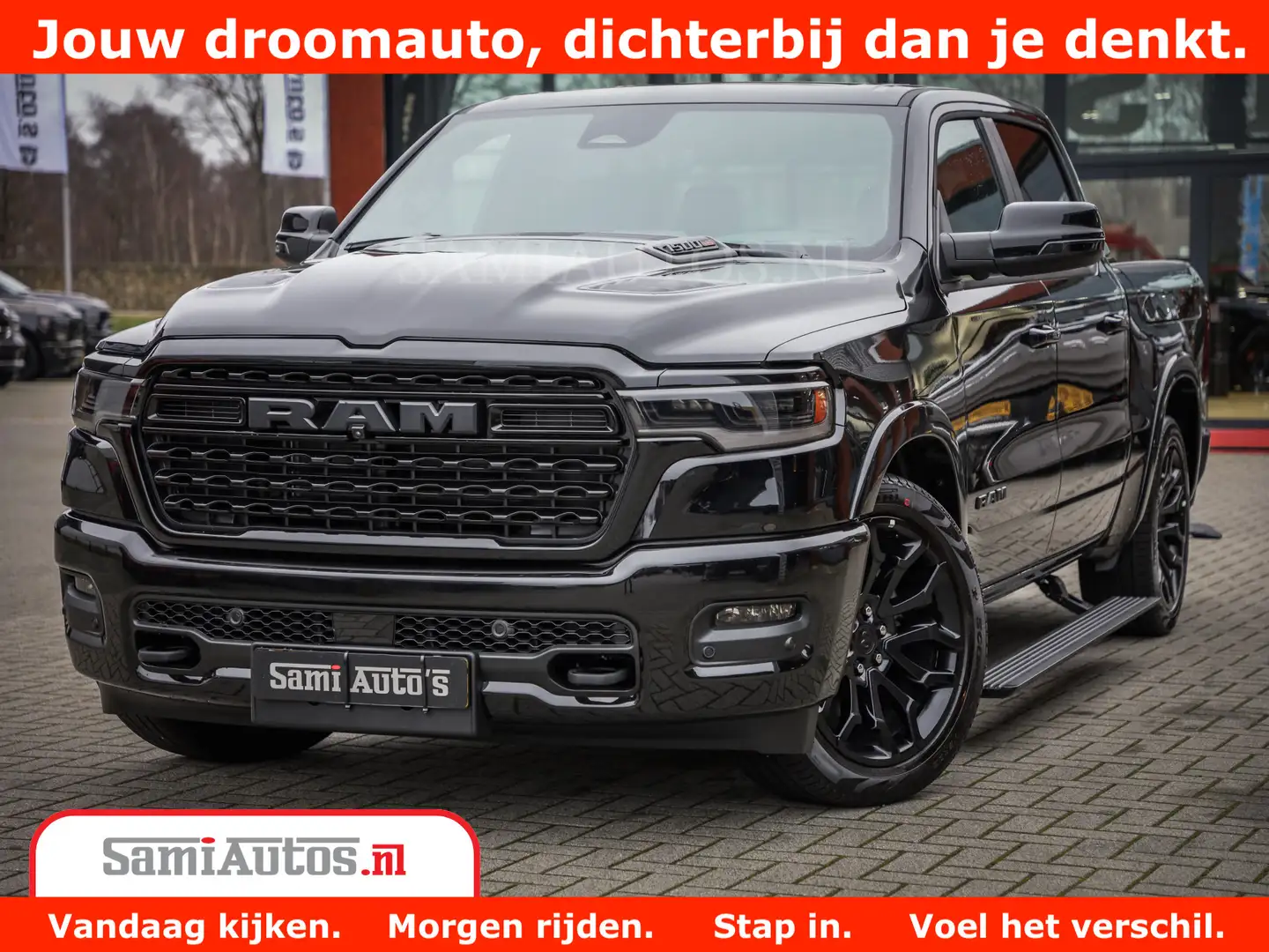 Dodge RAM 1500 Limited Night High Output 540HP 706Nm | Massa Schwarz - 1