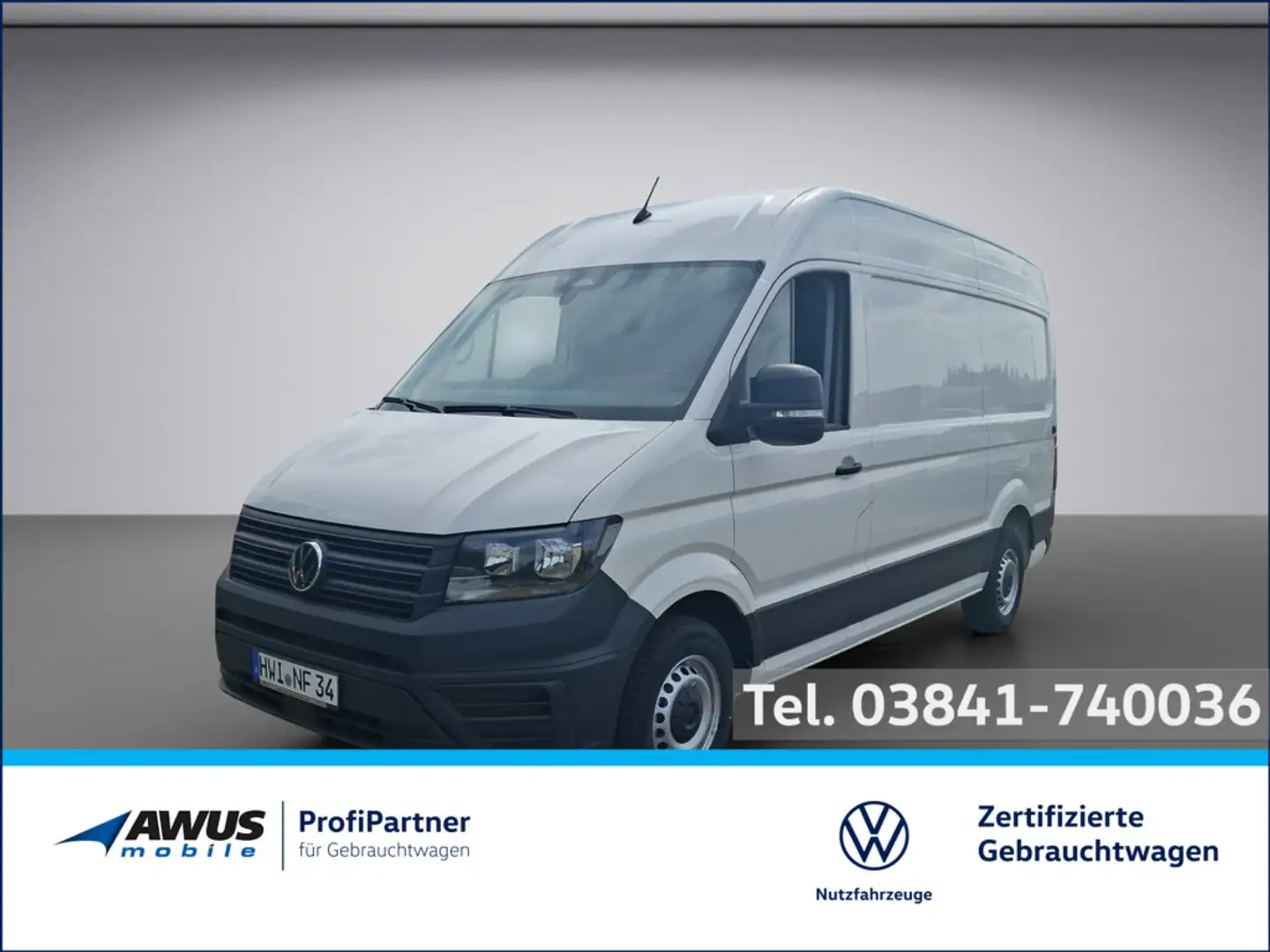 Volkswagen Crafter 35 Kasten HD Motor: 2,0 l TDI EU6-EA SCR 1 Weiß - 1