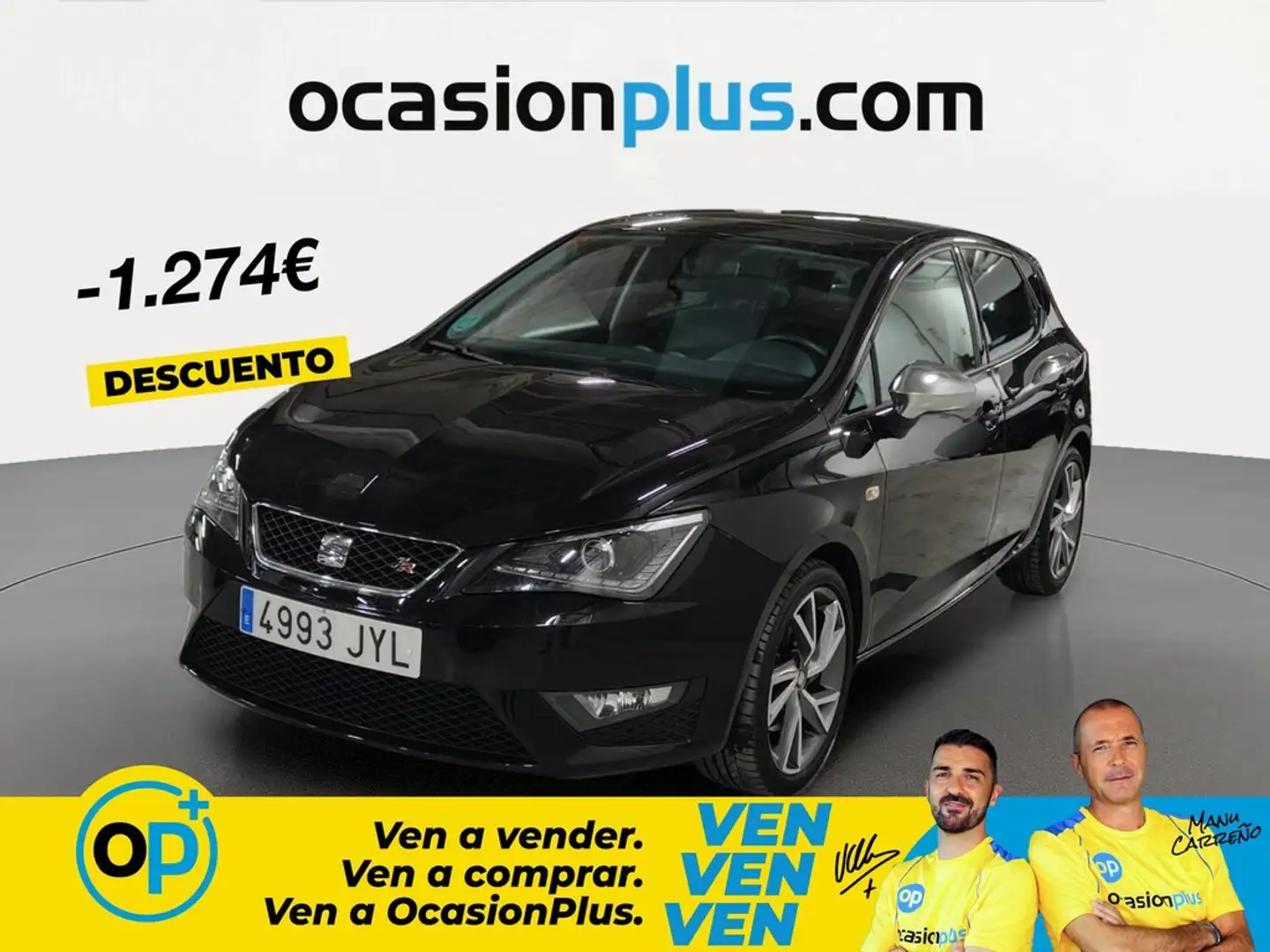 SEAT Ibiza 1.4 EcoTSI S&S FR Negro - 1