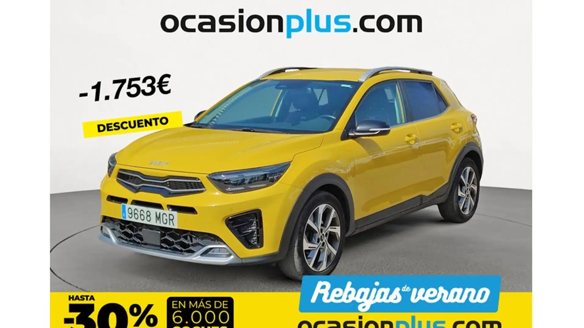 Kia Stonic 1.0 T-GDi Eco-Dynamic Tech 100 Jaune - 1