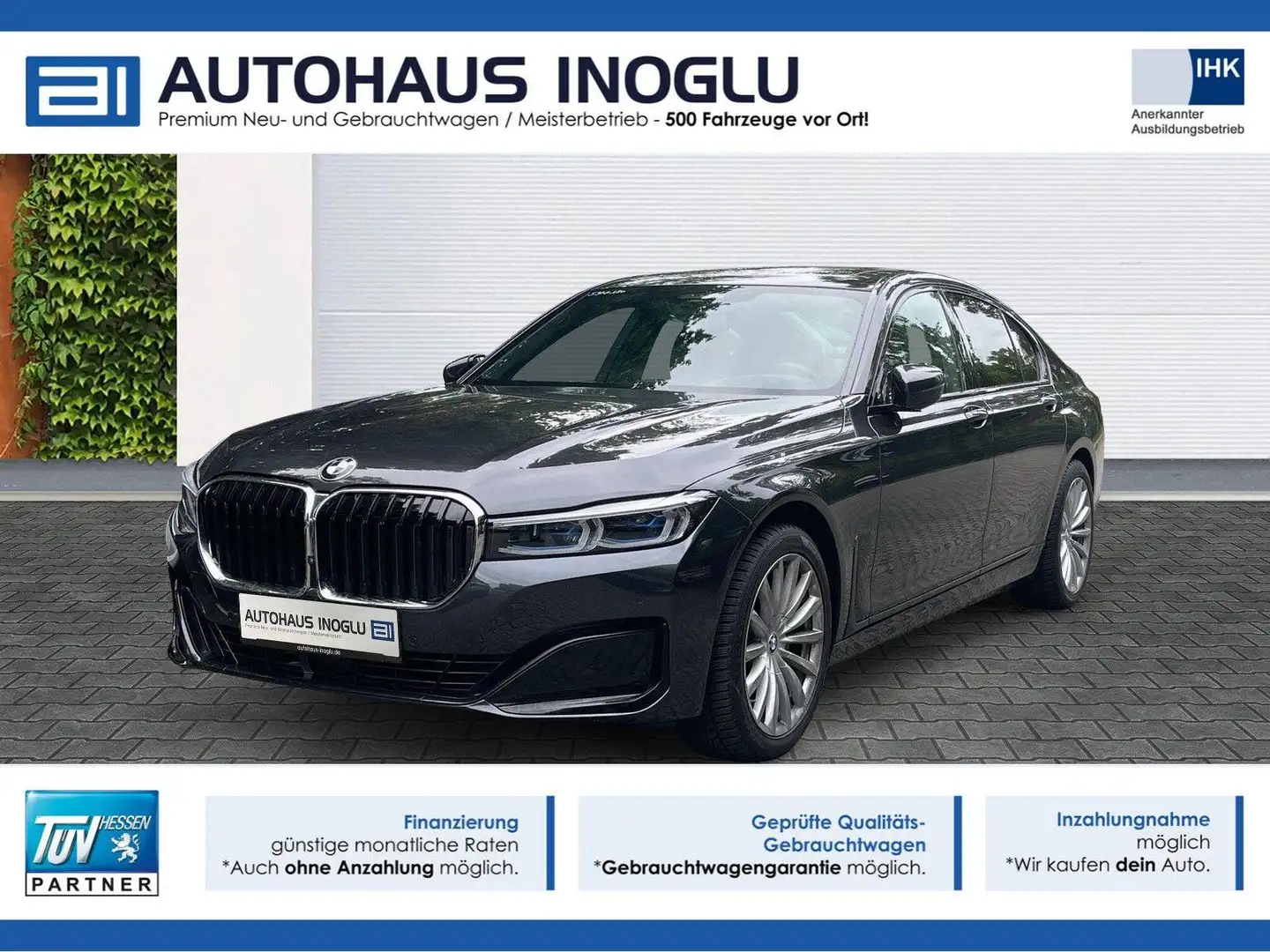 BMW 730 L xDrive.360Cam+Laserl.Panod.Driving As.Plus Gris - 1