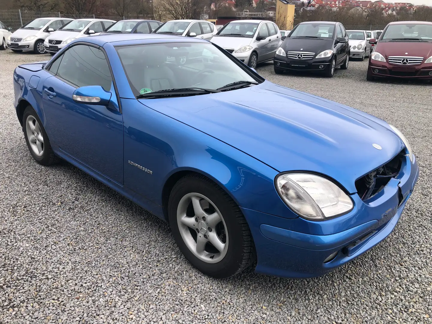 Mercedes-Benz SLK 230 KOMPRESSOR Automatik*Klima*2.Hand* Azul - 2