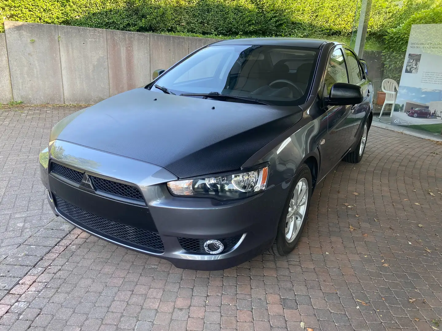 Mitsubishi Lancer 1.6i ClearTec Invite Start / PACK EVO AVEC BECQUET Grijs - 2