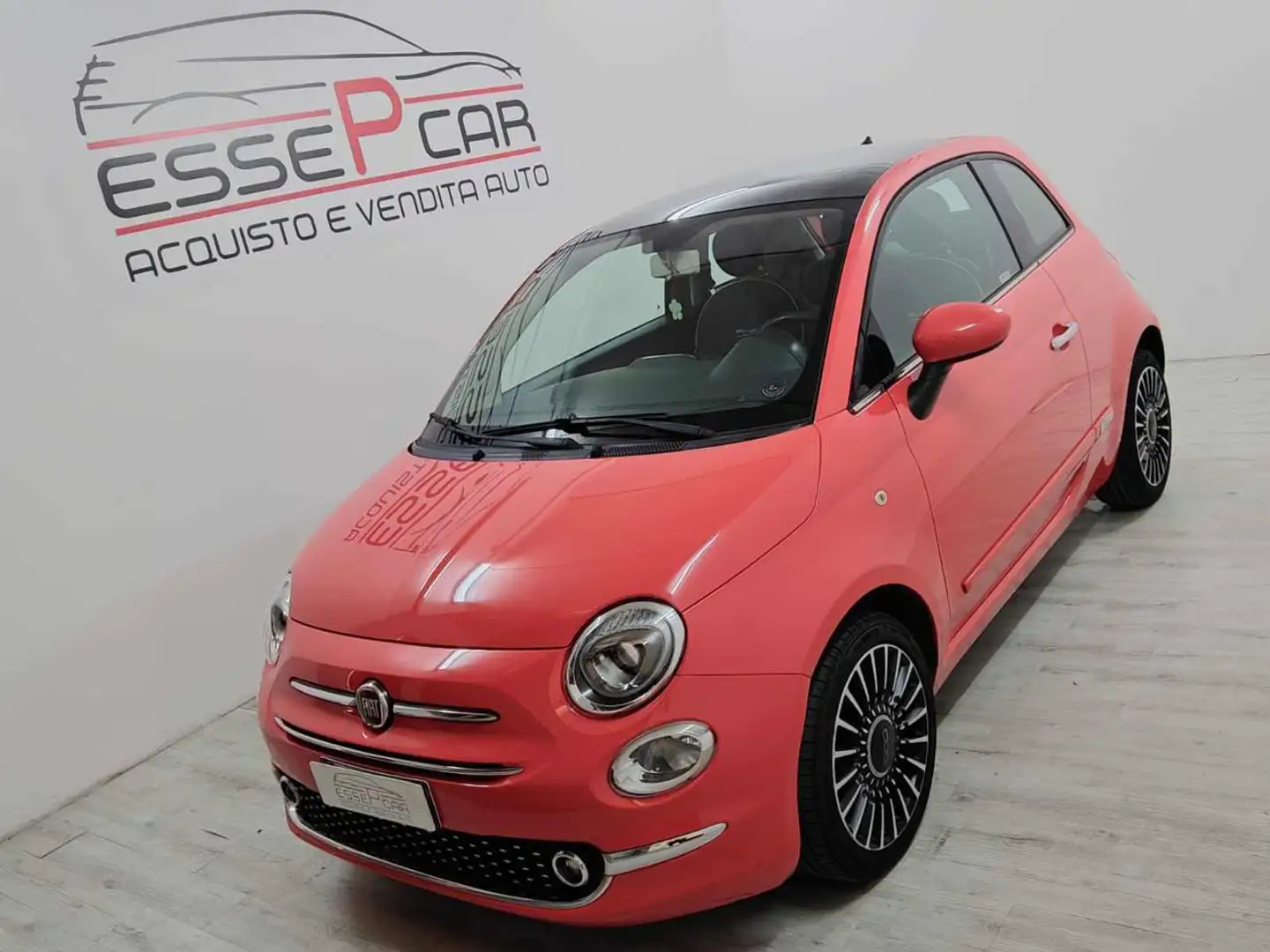 Fiat 500 1.2 Lounge Rosso - 1