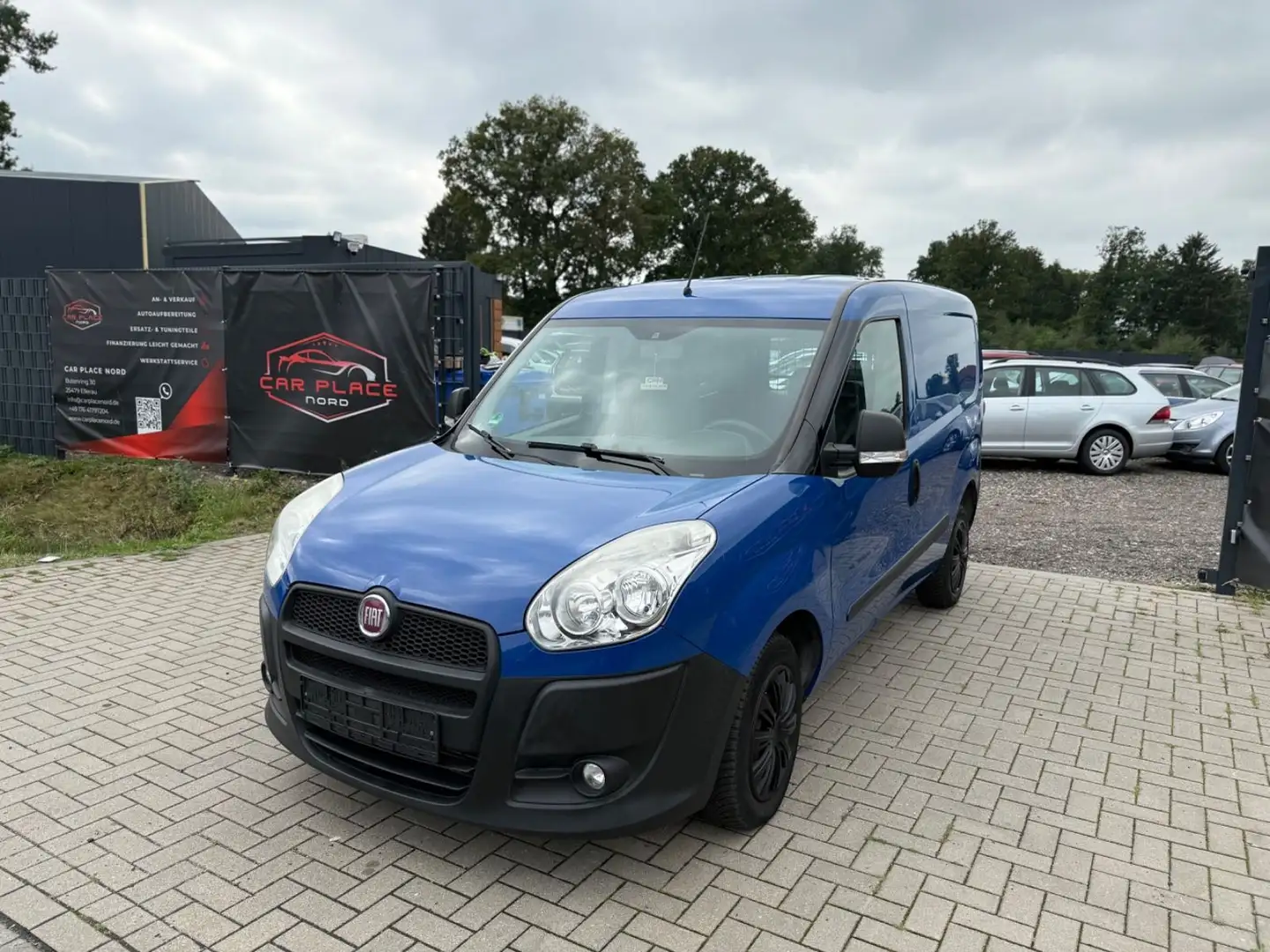 Fiat Doblo Doblò SX Kasten TÜV NEU/ANHÄNGERKUPPLUNG Blau - 1