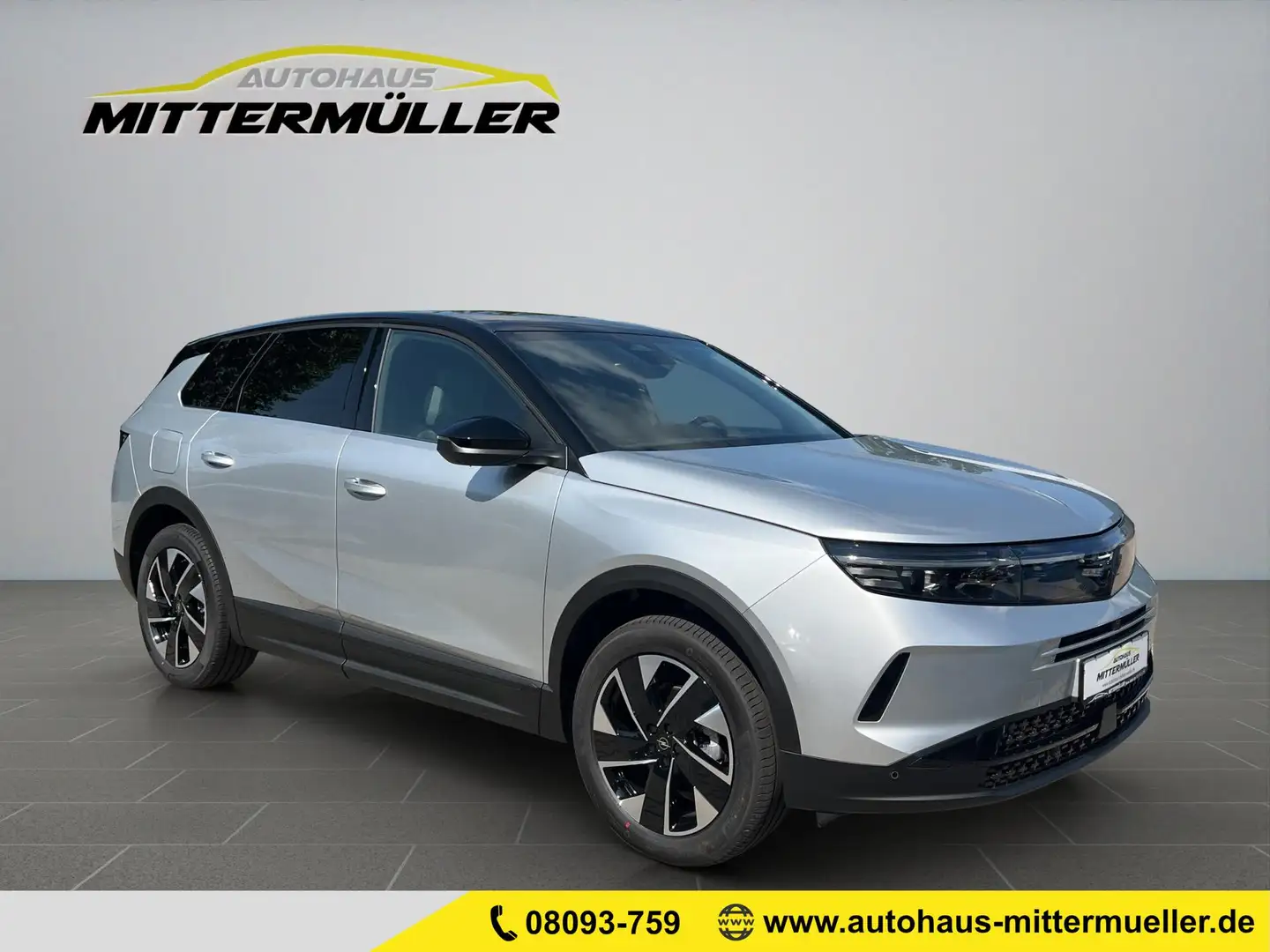 Opel Grandland 1.2 48V Mild-Hybrid GS AT Head Up Panorama Argento - 1