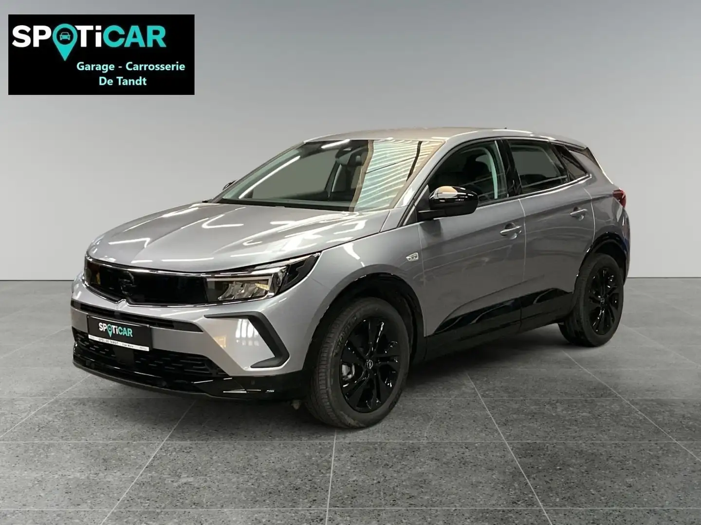 Opel Grandland GS-Line 1.2 Benzine 130 pk  met vele optie's Grigio - 1
