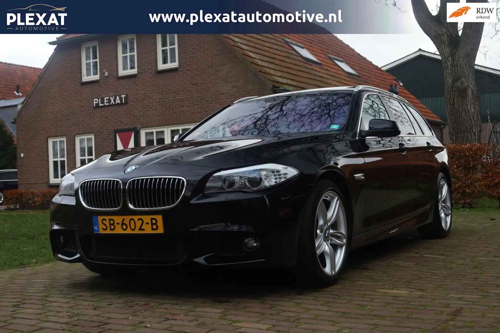 BMW 530 5-serie Touring 530d High Executive Aut. | M-Pakke Zwart - 1