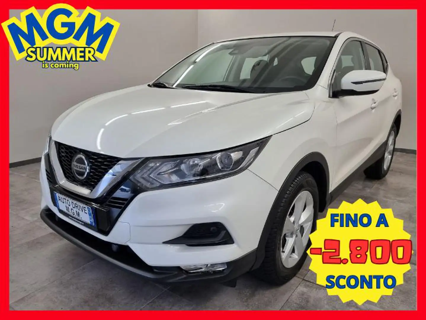 Nissan Qashqai 1.3 DIG-T 140 CV Acenta White - 1